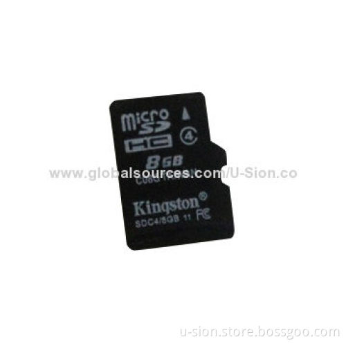 TF Micro SD Memory Card, from 2GB to 64GB Capacity, and Plug-and-play Function, Easy to Use